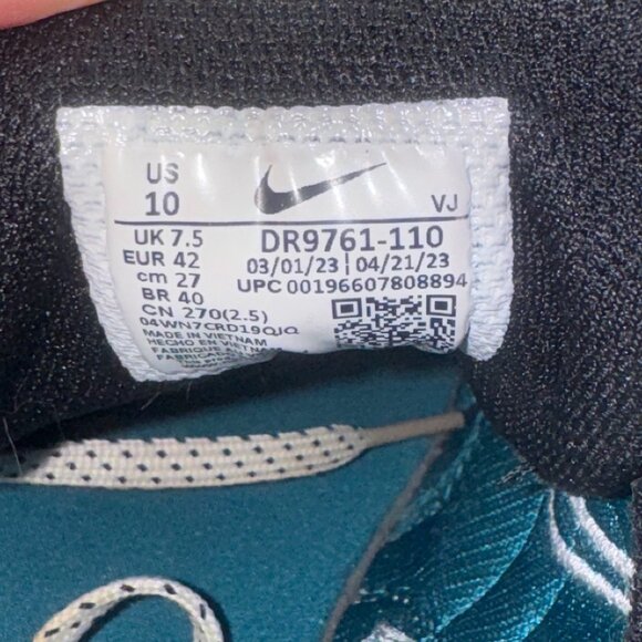 Nike Women's Tech Hera Running Shoes Light Orewood Brown Black Size 10 US - Picture 10 of 10